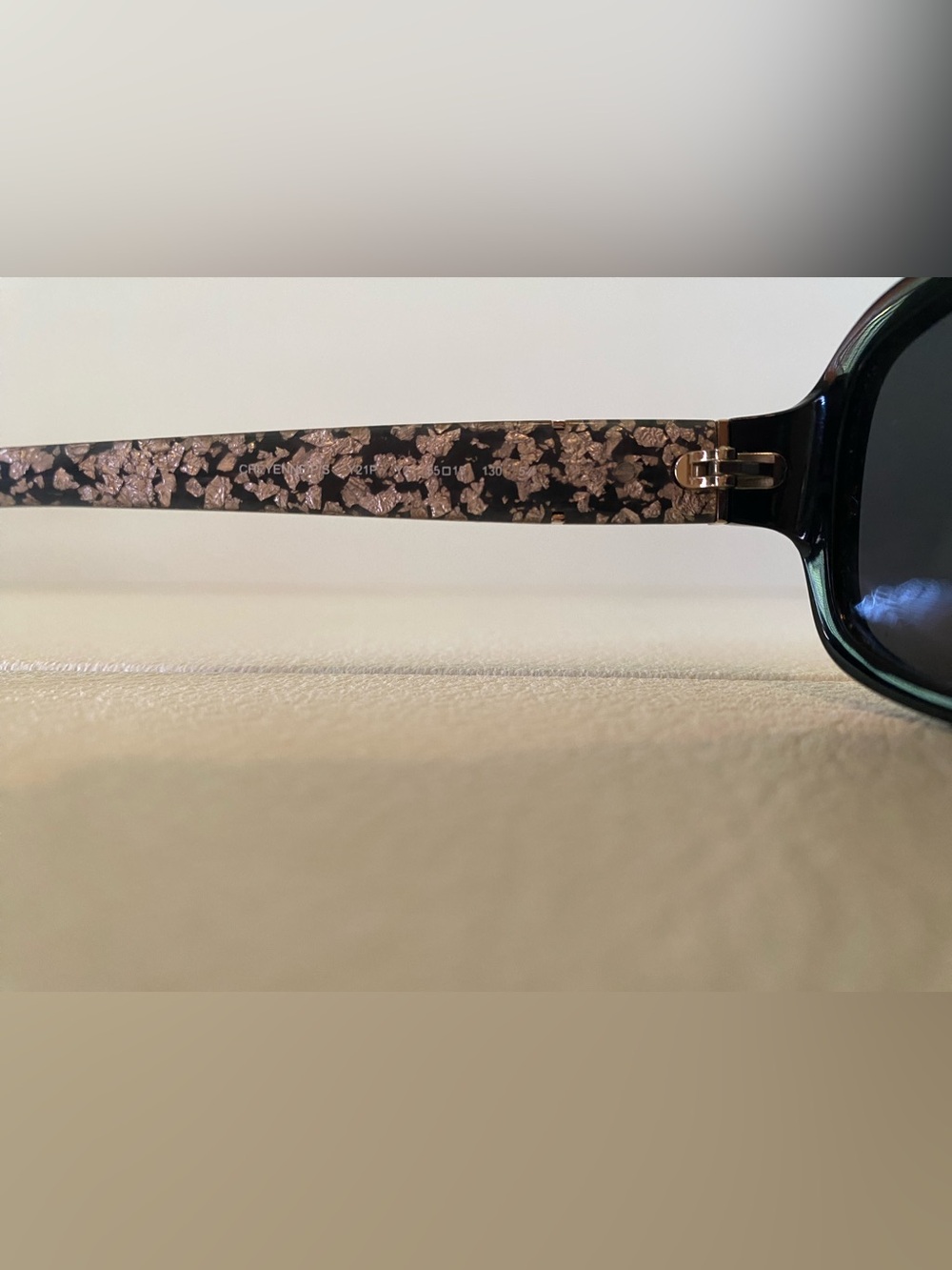 kate spade Black Cheyenne Rectangle Polaralized Sunglasses - Picture 13 of 13